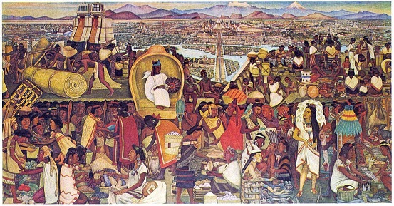 Mercado de Tlatelolco - Diego Rivera