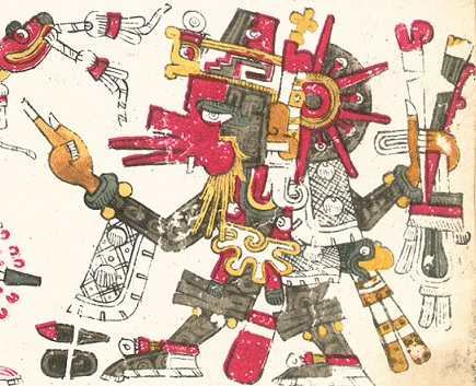 Quetzalcóatl. Códice Borgia.