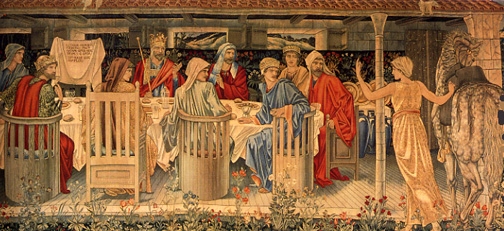 El rey Arturo y los caballeros de la mesa redonda