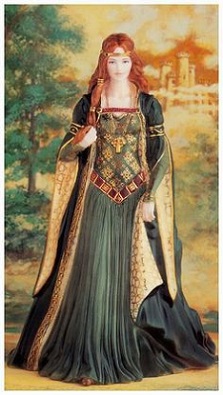 Mujer de la aristocracia celta 
