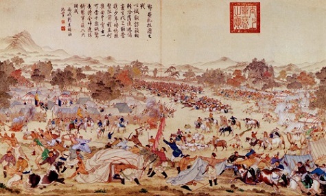 Campaña contra los Zúngaros y la conquista Qing Campaña contra los Zúngaros y la conquista Qing
