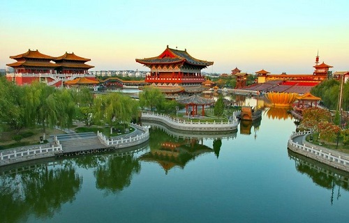 Vista actual de la ciudad de Kaifeng Vista actual de la ciudad de Kaifeng