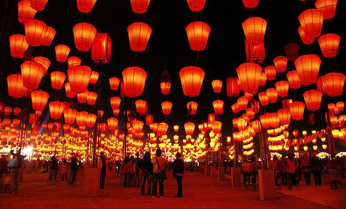Fiesta de los Faroles, cultura china.