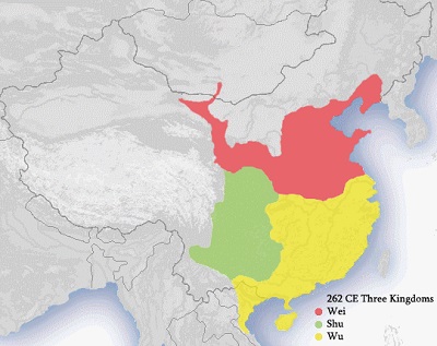 Dinastías Wei - Shu - Wu (220 - 280)