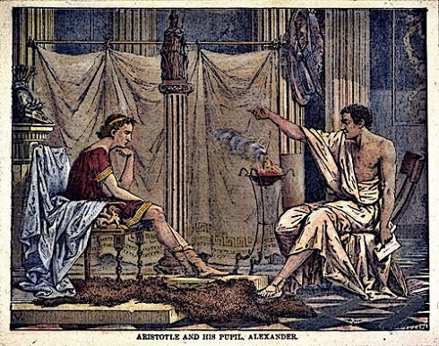 Alejandro y Aristóteles