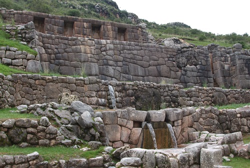 Tambo Machay, sitio arqueológico cerca de Cuzco.