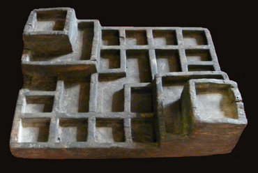 Modelo arquitectónico de yupana inca