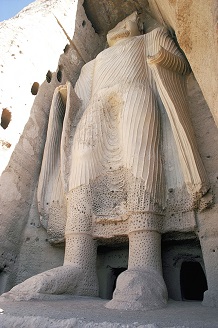  Estatua de Buda de 38m de alto tallado en el reinado de Kanishka