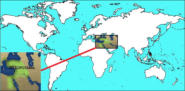 Resultado de imagen de mapa de mesopotamia