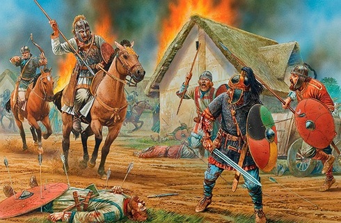 Los suevos eran un gran grupo de pueblos germánicos