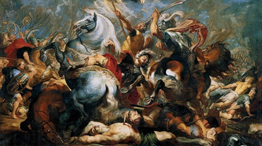 “La muerte de Decio Mus en batalla”, por Peter Paul Rubens (1618).