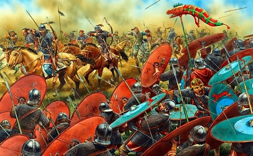 batalla de los Campos Cataláunicos