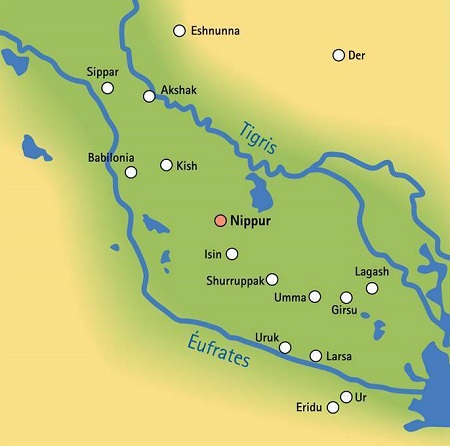 Primeras ciudades de Mesopotamia