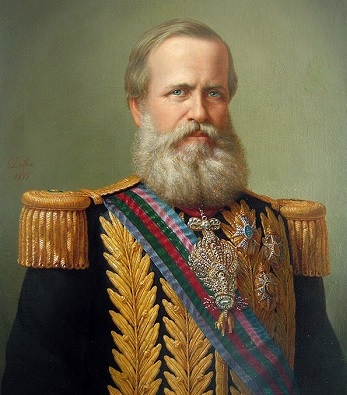 Pedro II, emperador de Brasil de 1831 a 1889.