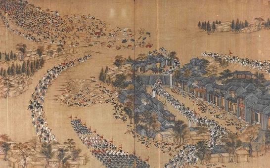 Batalla en Wangjiakou, 1854.