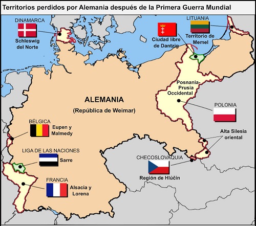 Mapa de Alemania