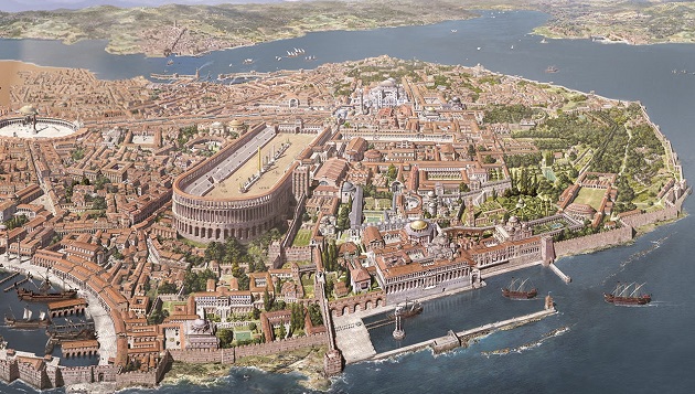 Constantinopla capital del Imperio Bizantino