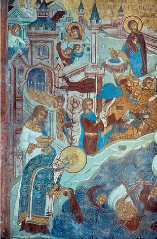 Fresco “Rus'-Byzantine War”