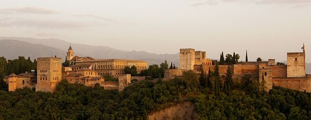 Vista panorámica de la Alhambra