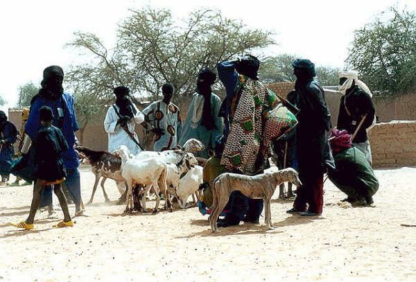 Tuaregs, pueblo bereber de tradición nómada del desierto del Sáhara