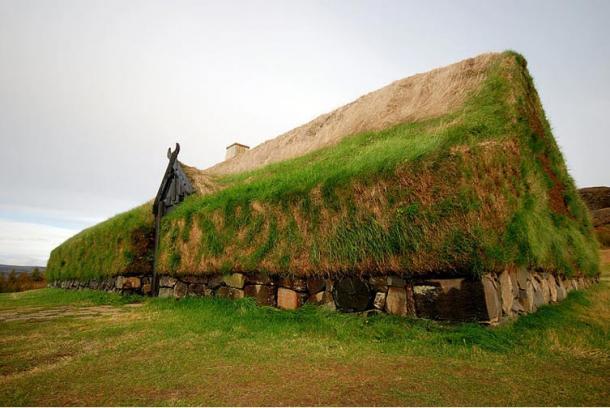 Casa comunal vikinga en Islandia
