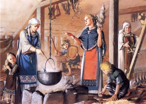 Mujeres vikingas