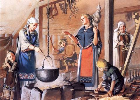 Mujeres vikingas