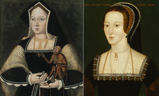Catalina de Aragón y Ana Bolena