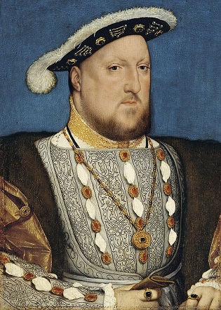 Enrique VIII en 1537, por Hans Holbein el Joven.
