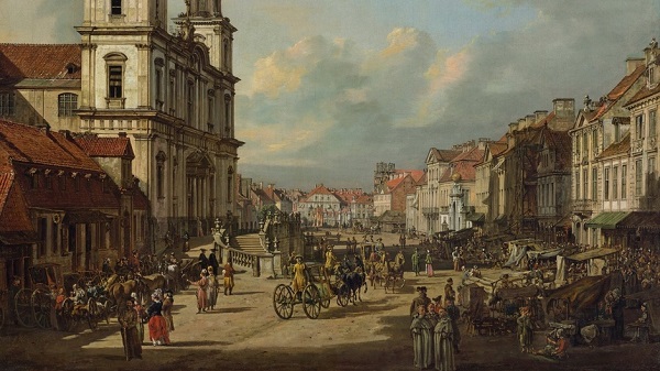 Iglesia de la Santa Cruz en Varsovia (1778)