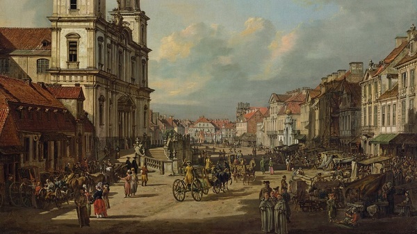 Iglesia de la Santa Cruz en Varsovia (1778) Iglesia de la Santa Cruz en Varsovia (1778)