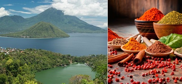 Las islas Molucas conocidas como las islas de las Especias Las islas Molucas conocidas como las islas de las Especias