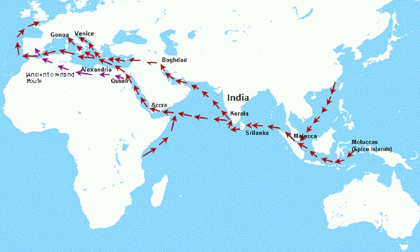La ruta de las especias La ruta de las especias