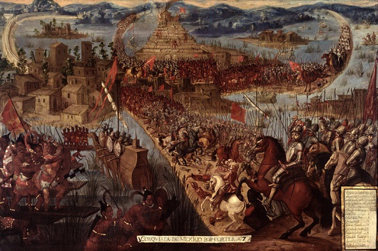 La toma de Tenochtitlan