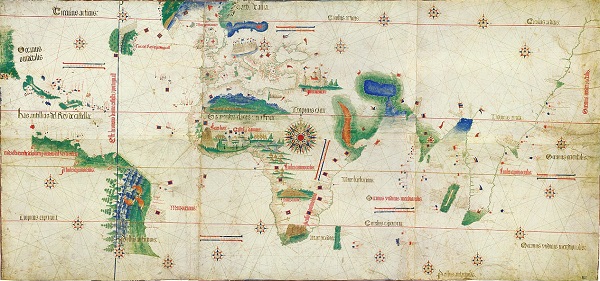 El Planisferio de Cantino de 1502