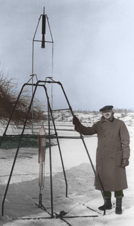 Robert Goddard. 1926. Robert Goddard. 1926.