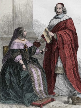Ana de Austria y el cardenal Mazarino