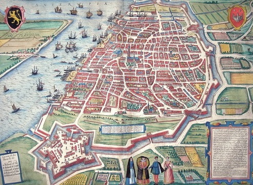 Amberes, capital de la estampa católica en el siglo XVI.
