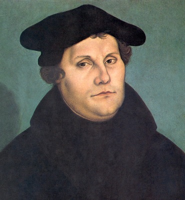 Martín Lutero retratado por Lucas Cranach el Viejo en 1529 Martín Lutero retratado por Lucas Cranach el Viejo en 1529