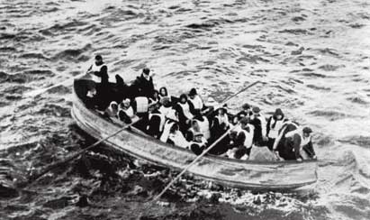 Uno de los botes salvavidas del Titanic Uno de los botes salvavidas del Titanic