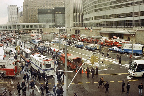 Explosión en el World Trade Center de Nueva York