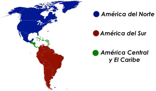 Divisiones de América Divisiones de América