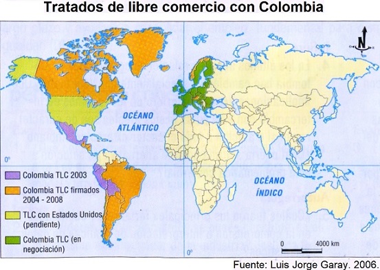 Tratados de libre comercio con Colombia