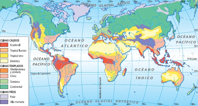 Zonas climáticas del mundo