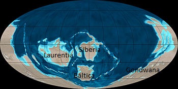 La Tierra hace 500 millones de años 