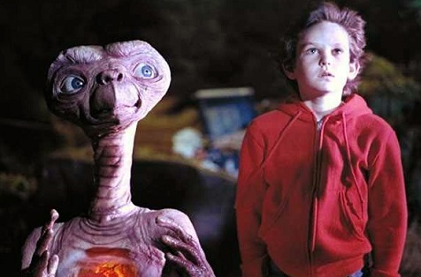Escena de “E.T., el extraterrestre”
