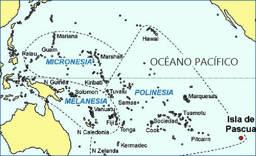 Ubicación geográfica de Micronesia