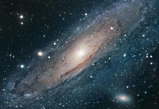 Galaxia elíptica Andrómeda
