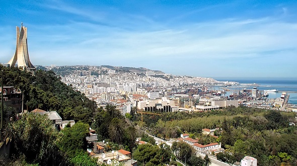 Vista panorámica de Argel, capital de Argelia