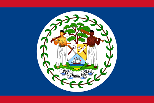 Bandera de Belice 